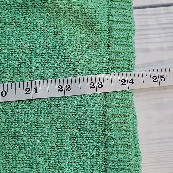 Rachel Zoe green multi knit sweater Women's Size S - Picture 12 of 12